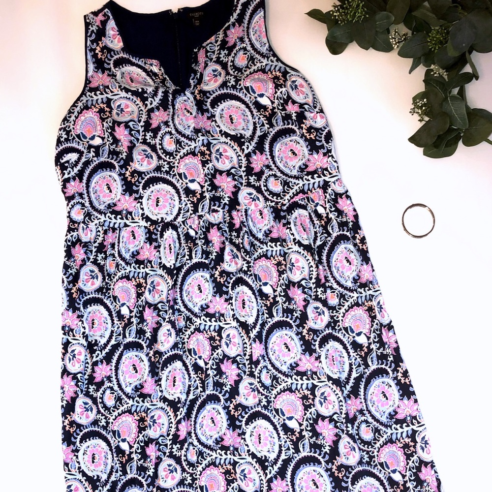 Beautiful Talbots paisley maxi dress size 14W
